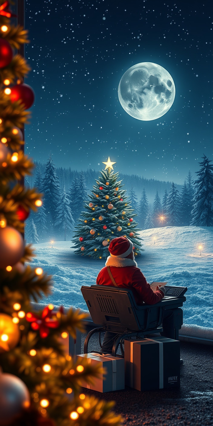 Christmas  for laptop 5 Phone Wallpaper