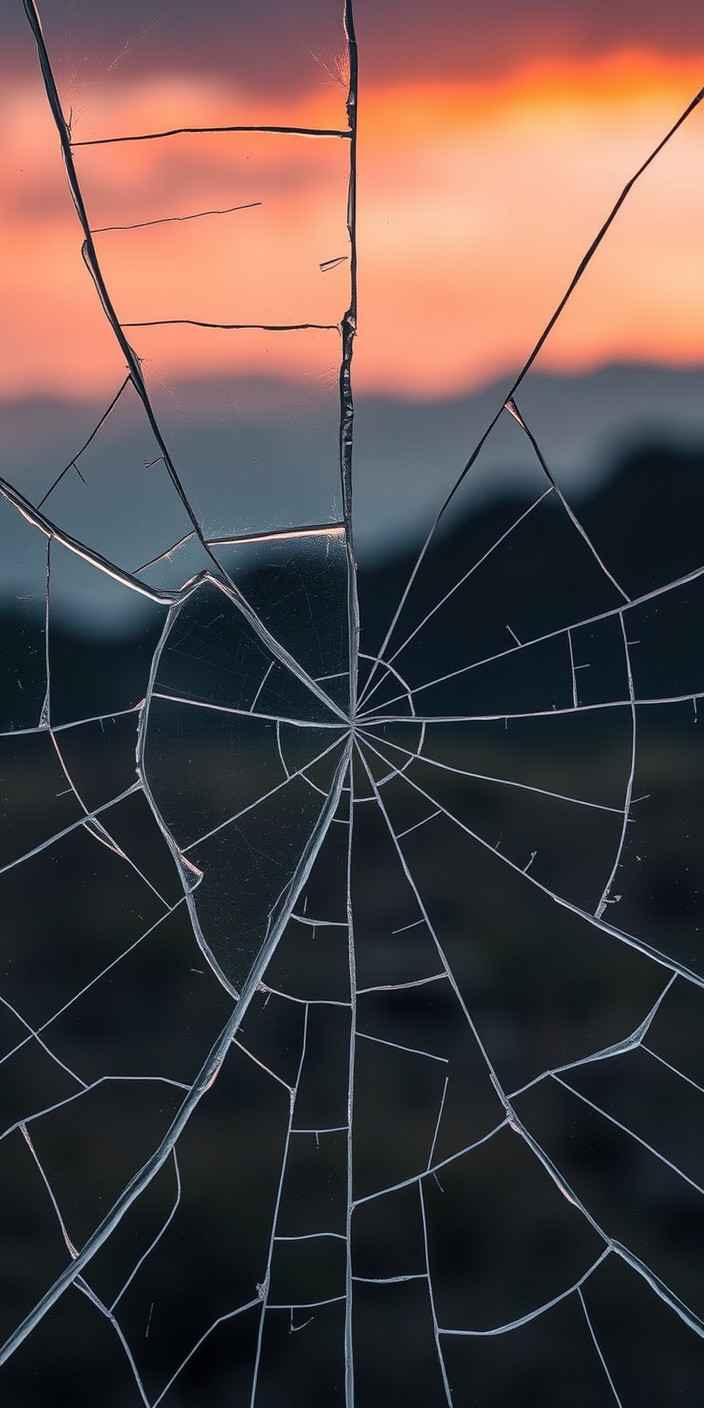 Broken screen 6 Phone Wallpaper