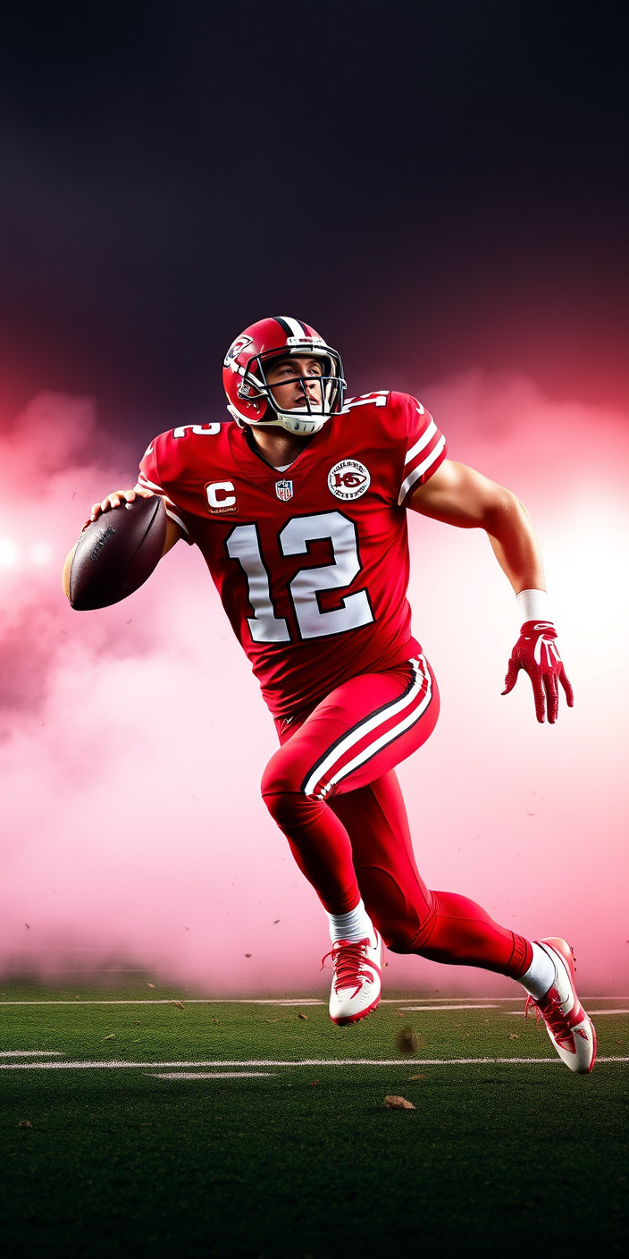 Patrick mahomes 5 Phone Wallpaper