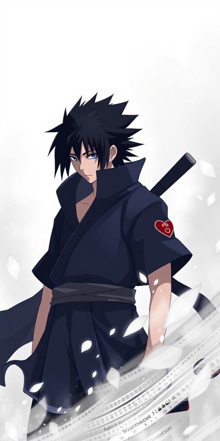 Sasuke 3 Phone Wallpaper