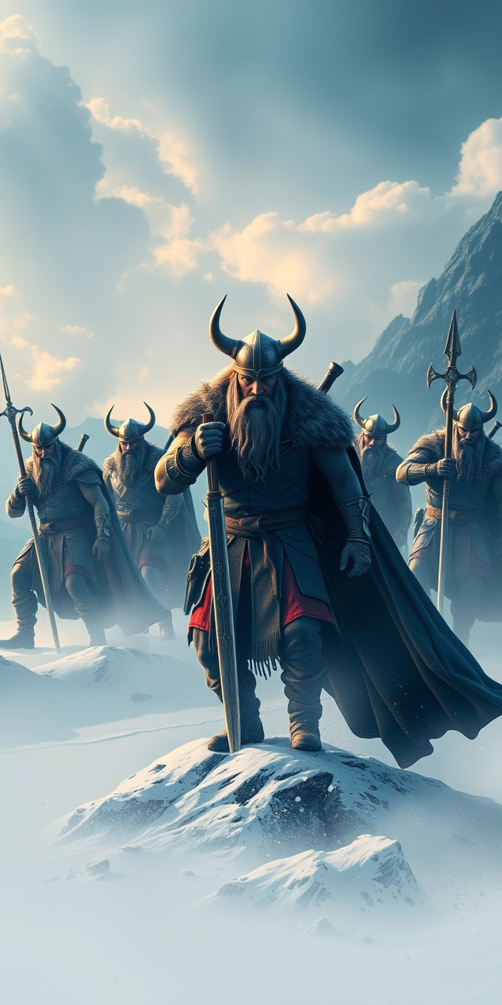 Vikings 5 Phone Wallpaper