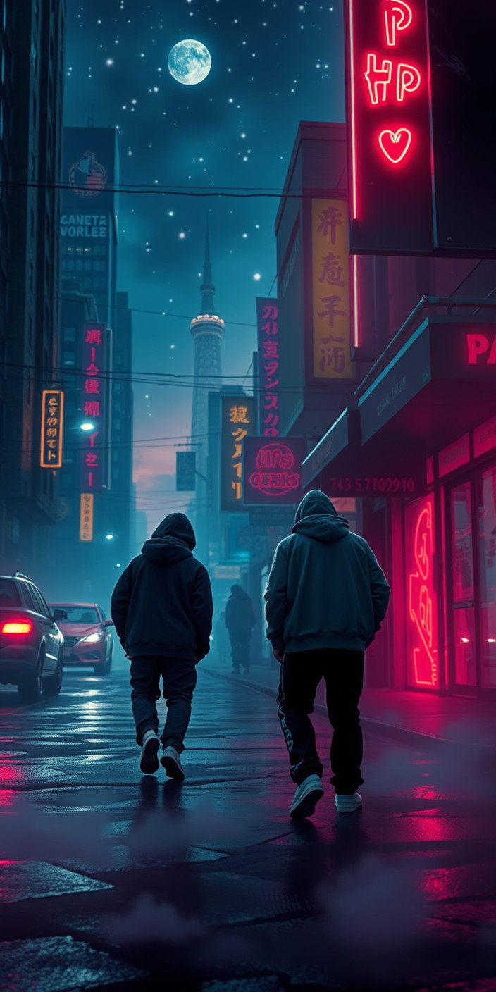 Lofi hip hop 7 Phone Wallpaper