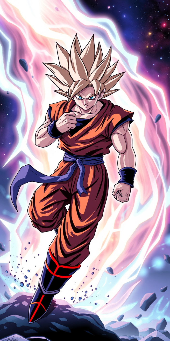 Ultra instinct goku 5 Phone Wallpaper