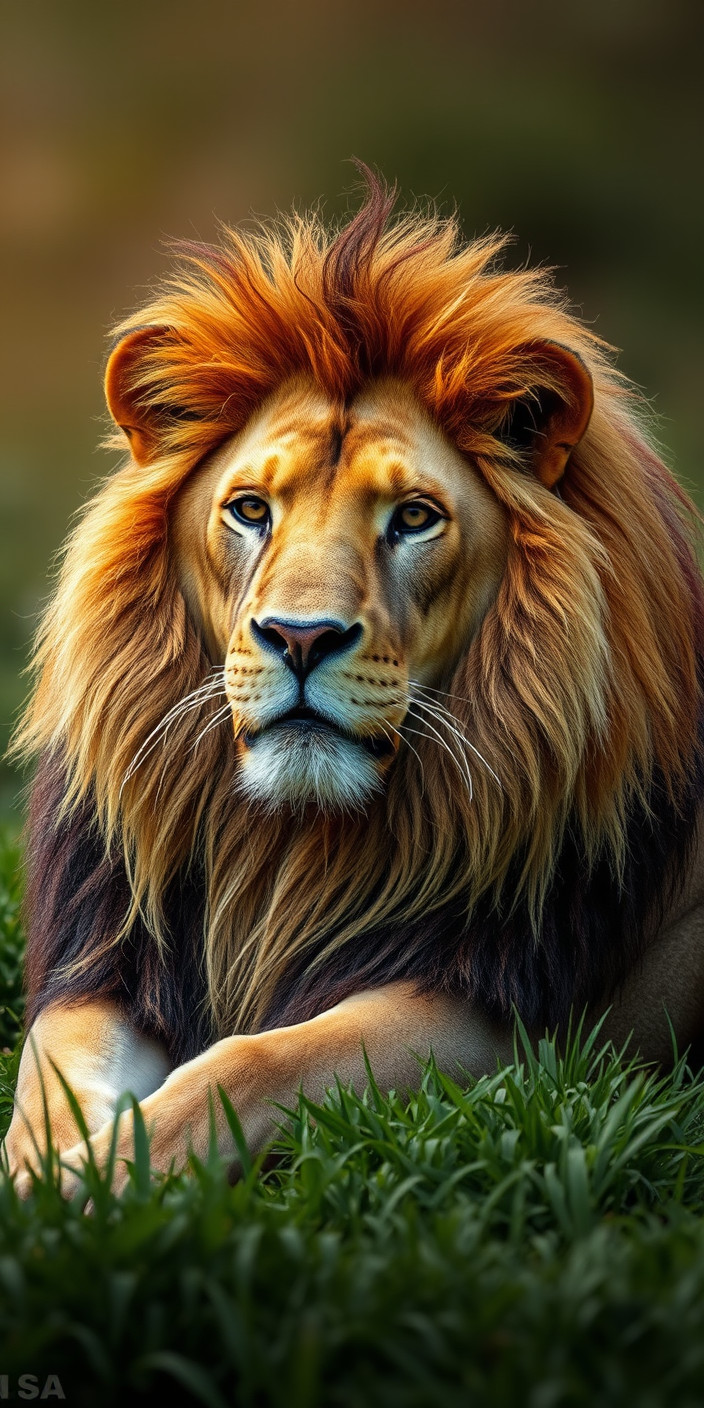 Lion 4 Phone Wallpaper