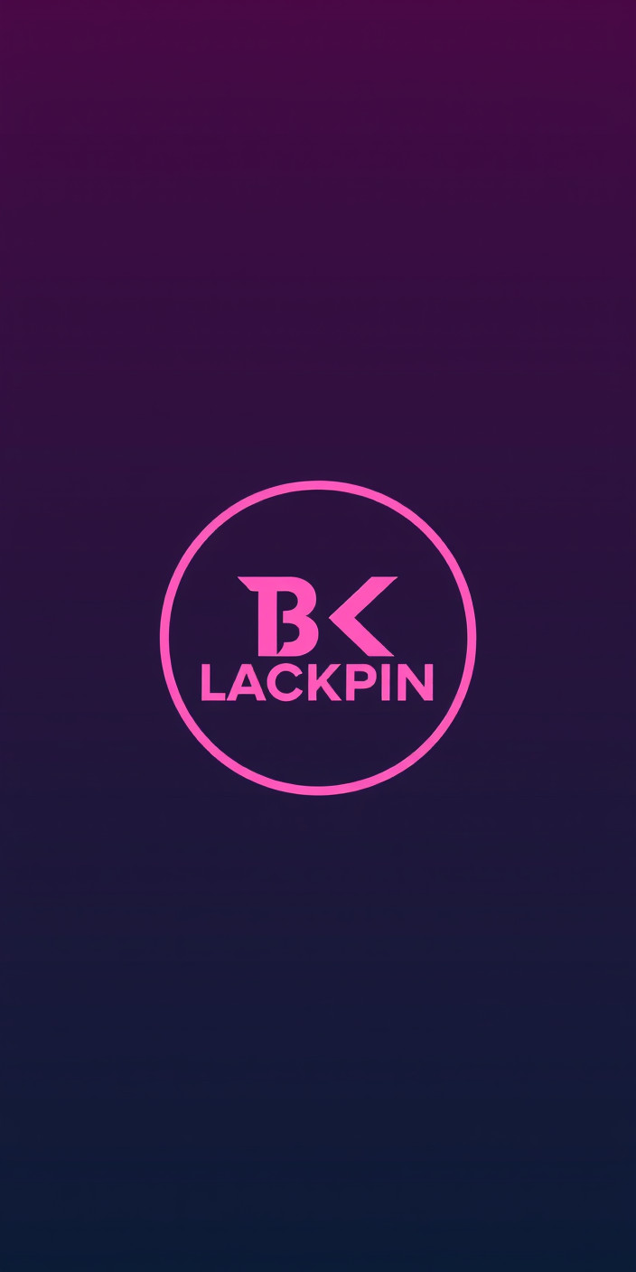 Blackpink logo 2 Phone Wallpaper