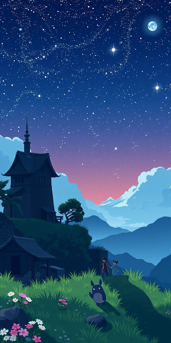 Studio ghibli 7 Phone Wallpaper