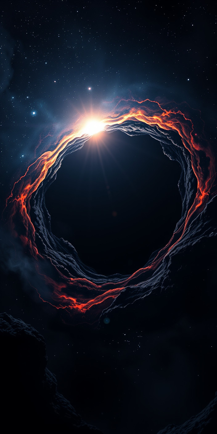 Black hole 4 Phone Wallpaper