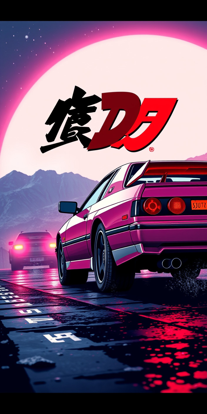 Initial d 4 Phone Wallpaper