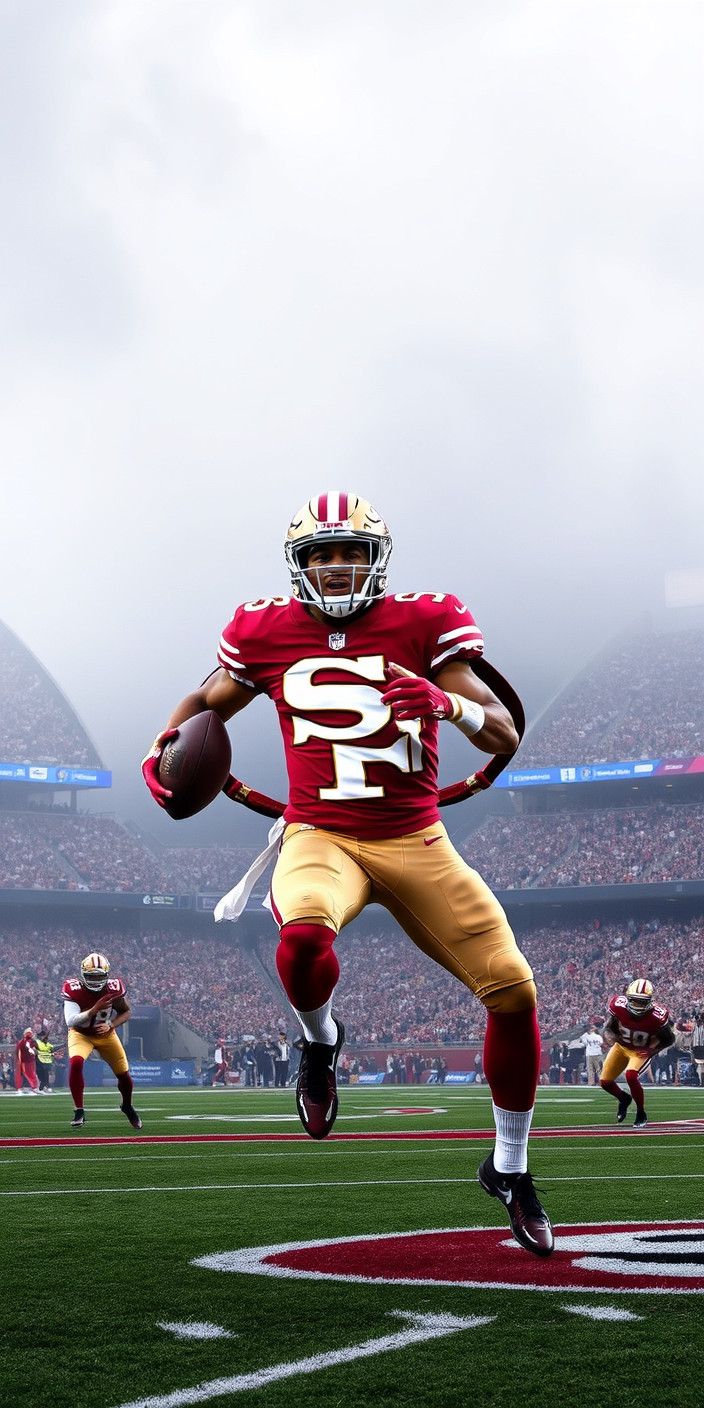 San francisco 49ers 5 Phone Wallpaper