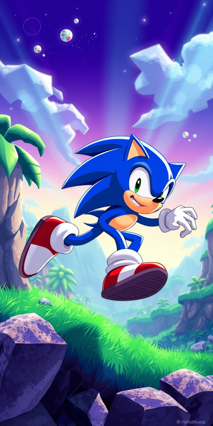 Sonic adventure 6 Phone Wallpaper