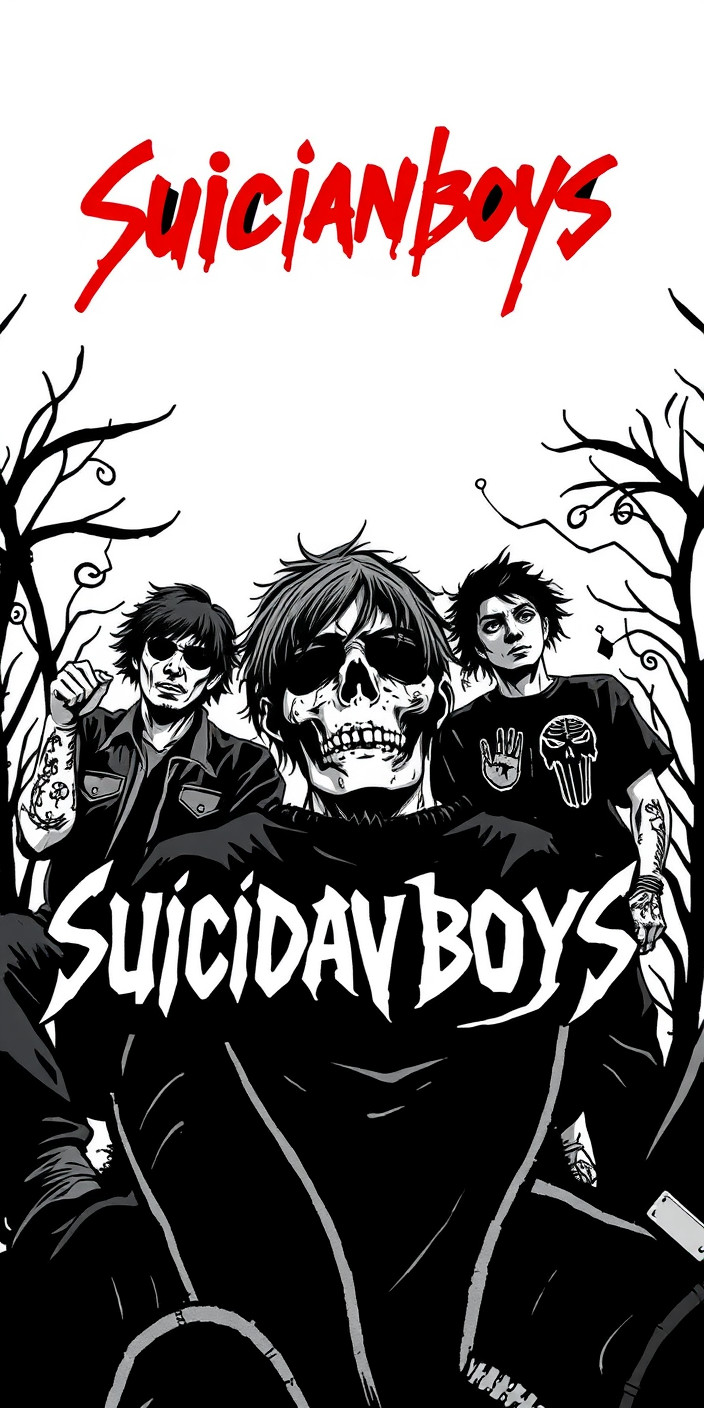 Suicideboys 3 Phone Wallpaper