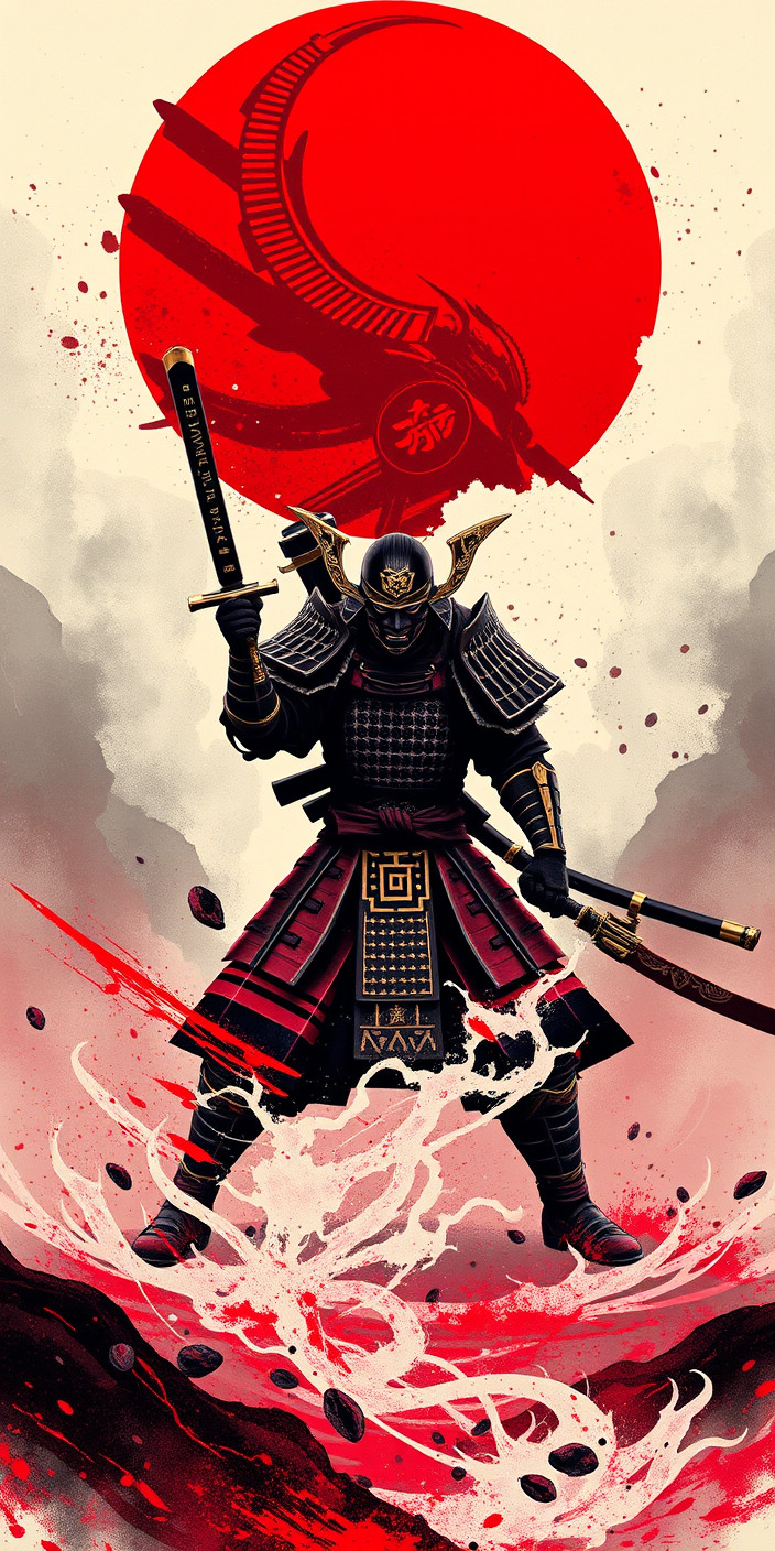 Samurai 13 Phone Wallpaper