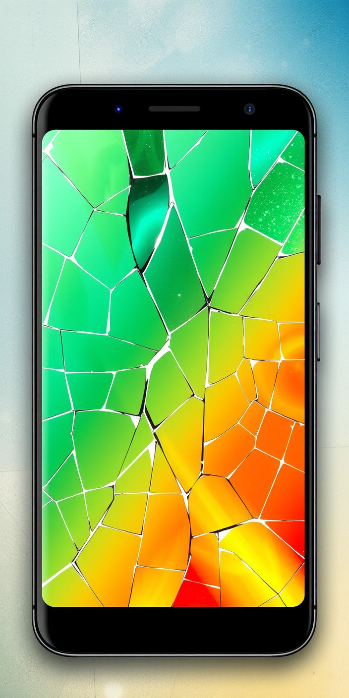 Broken screens 5 Phone Wallpaper