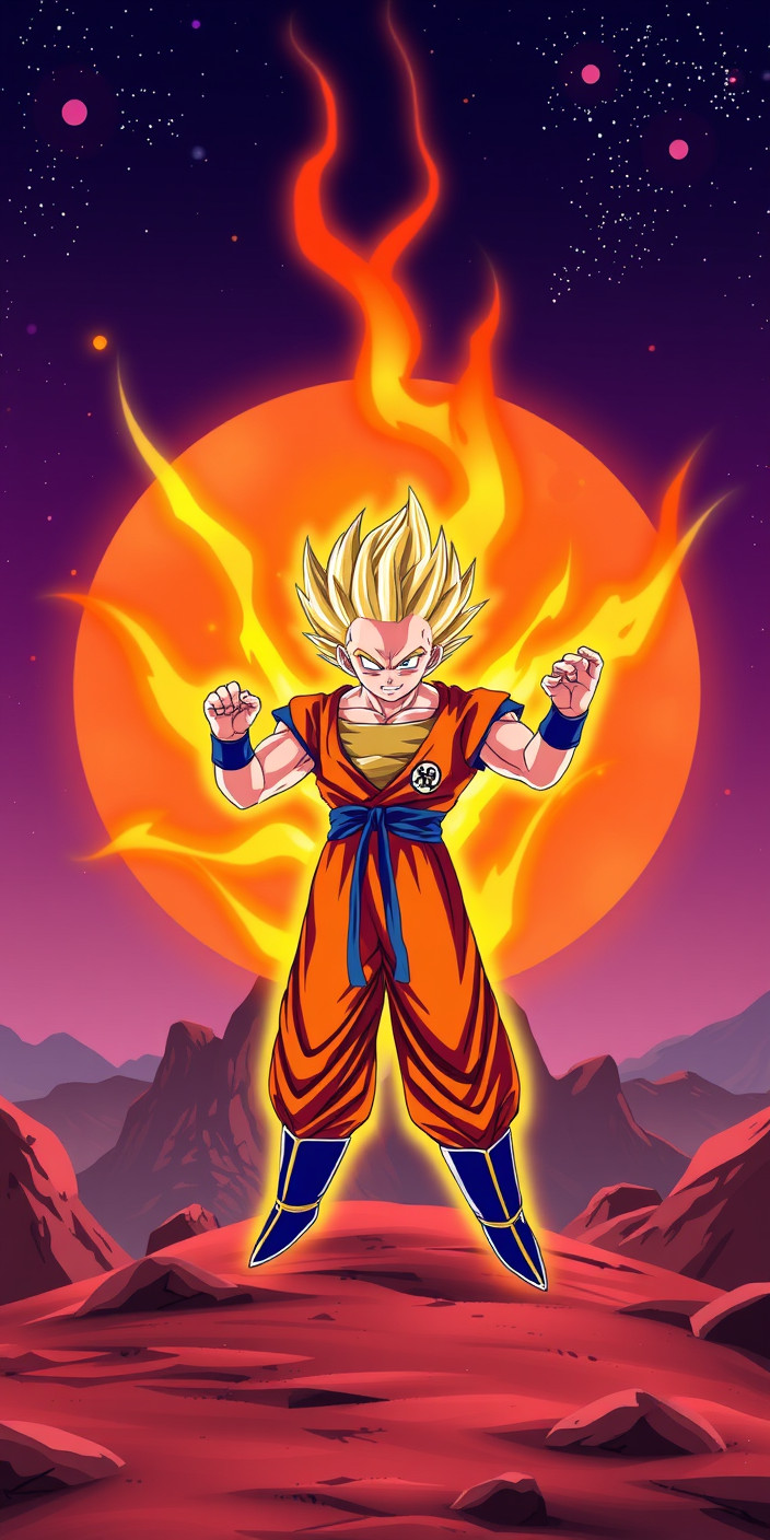 Dragon ball z 6 Phone Wallpaper