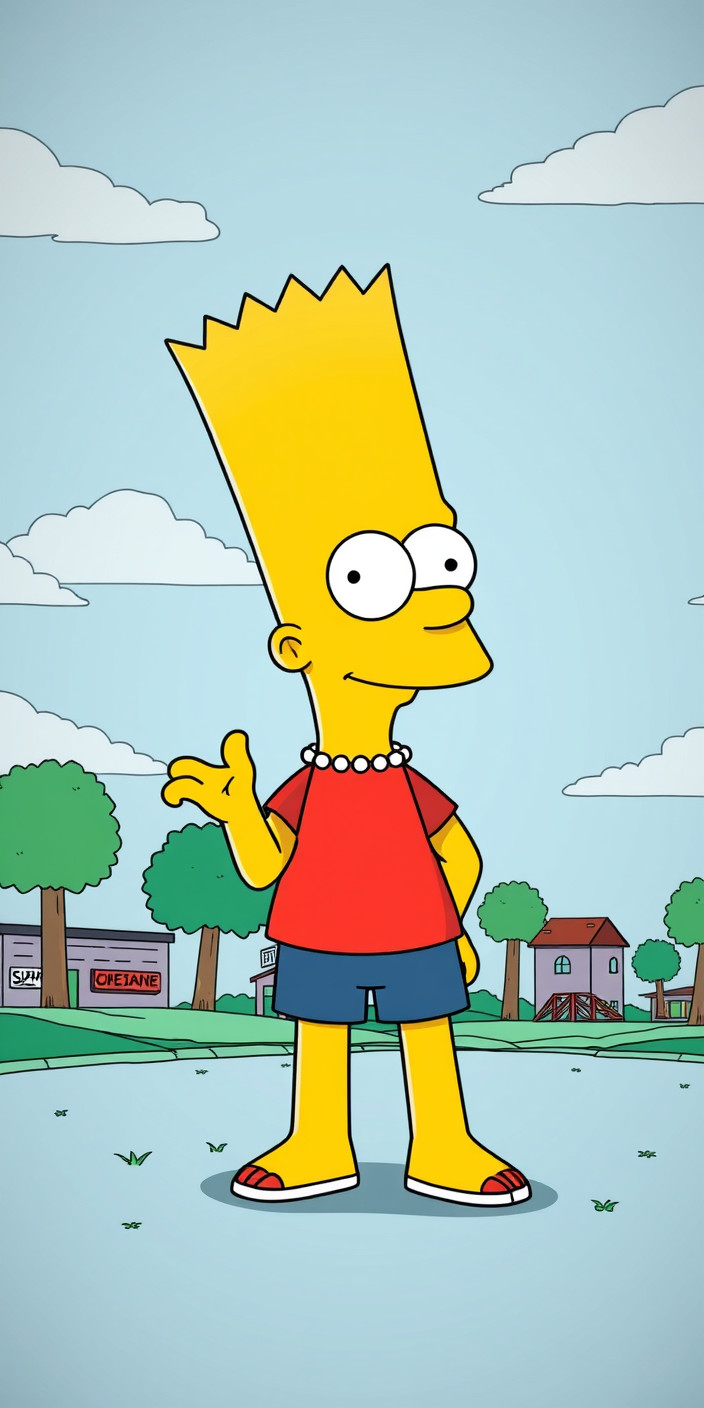 Bart simpson 8 Phone Wallpaper