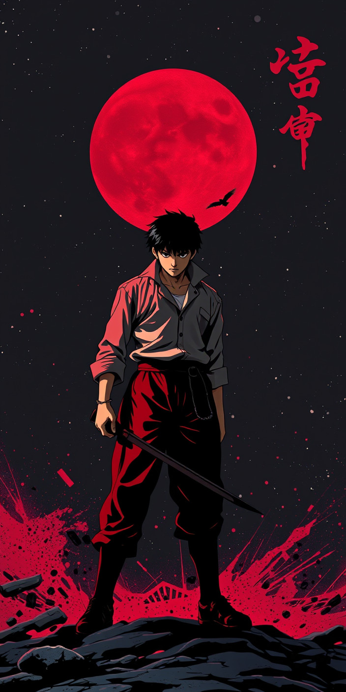 Akira 7 Phone Wallpaper