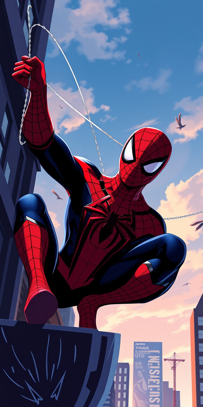 Spiderman miles morales 7 Phone Wallpaper