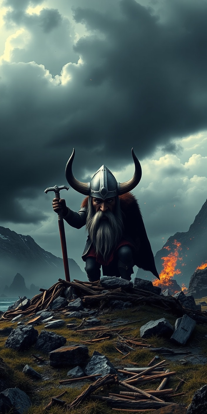 Viking 7 Phone Wallpaper