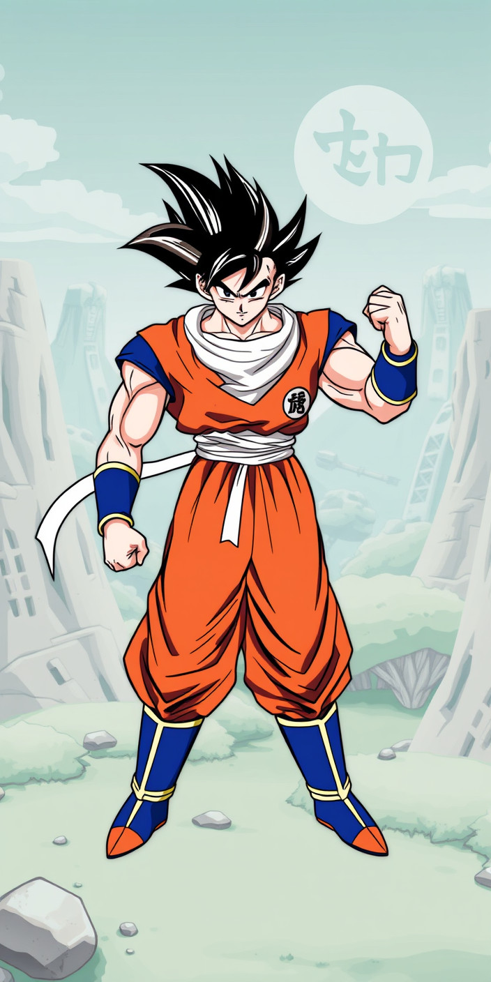 Gohan 8 Phone Wallpaper