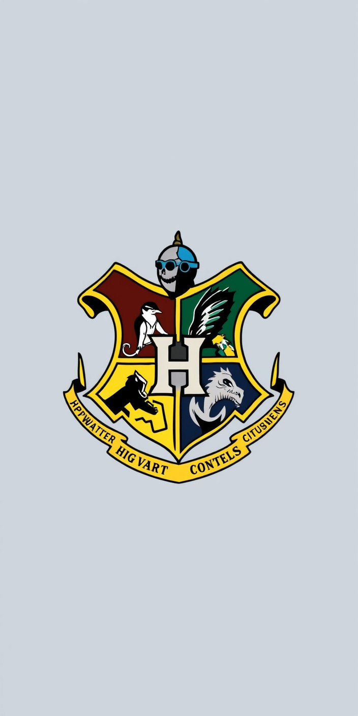 Hogwarts crest 1 Phone Wallpaper