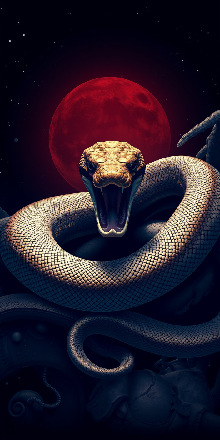 Snake 7 Phone Wallpaper