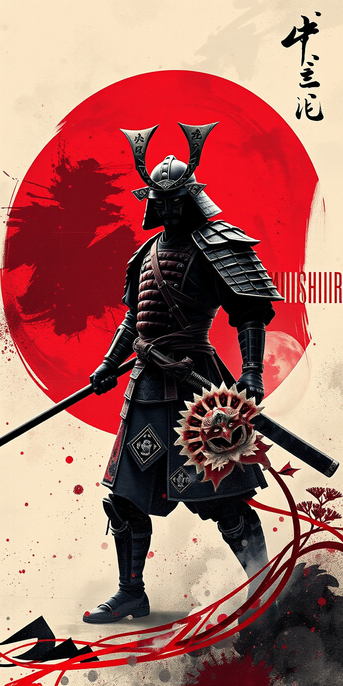 Samurai 6 Phone Wallpaper