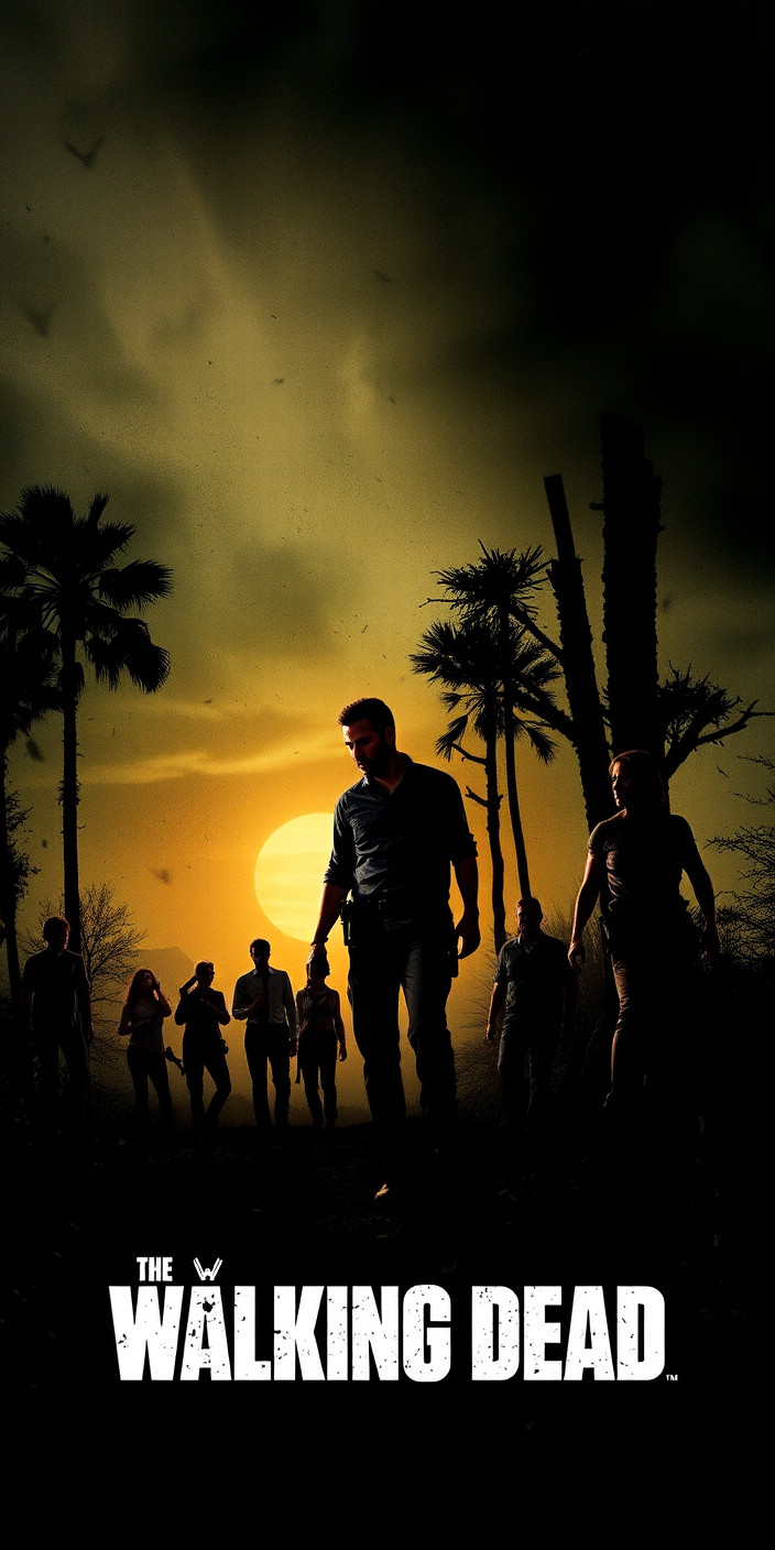 The walking dead 8 Phone Wallpaper