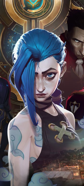 Jinx 14 Phone Wallpaper