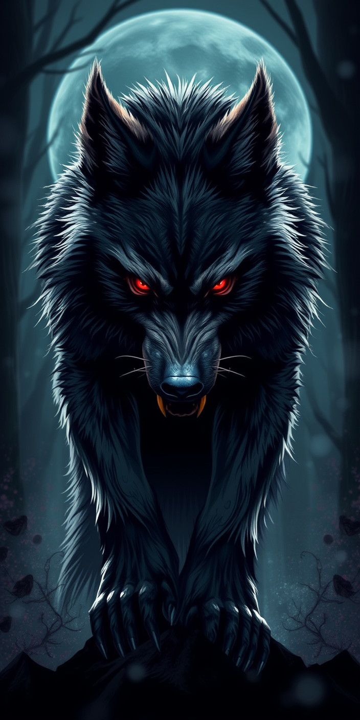 Werewolf 11 Phone Wallpaper