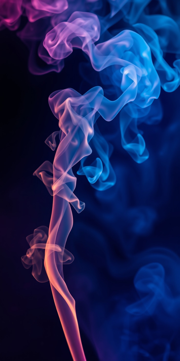 Colored smoke 1 Phone Wallpaper