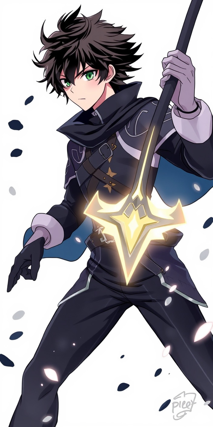 Black clover 4k 6 Phone Wallpaper