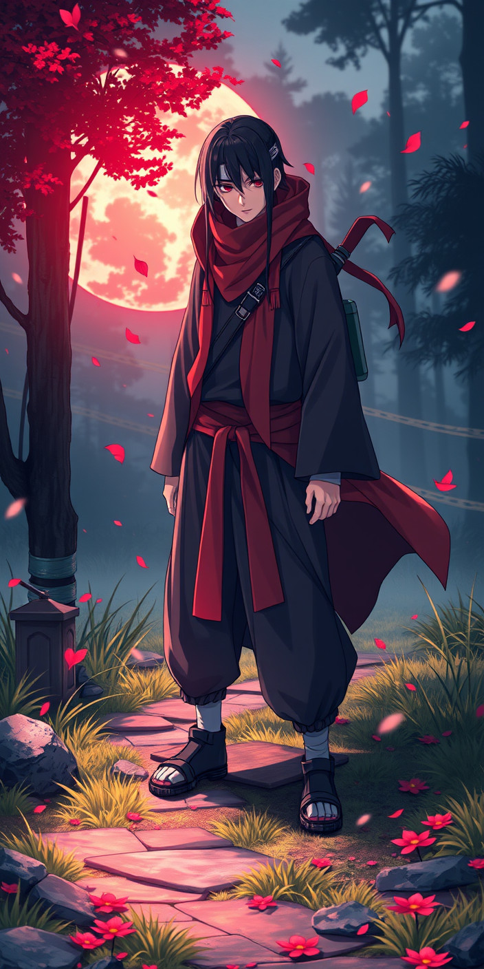 Itachi 4k 6 Phone Wallpaper