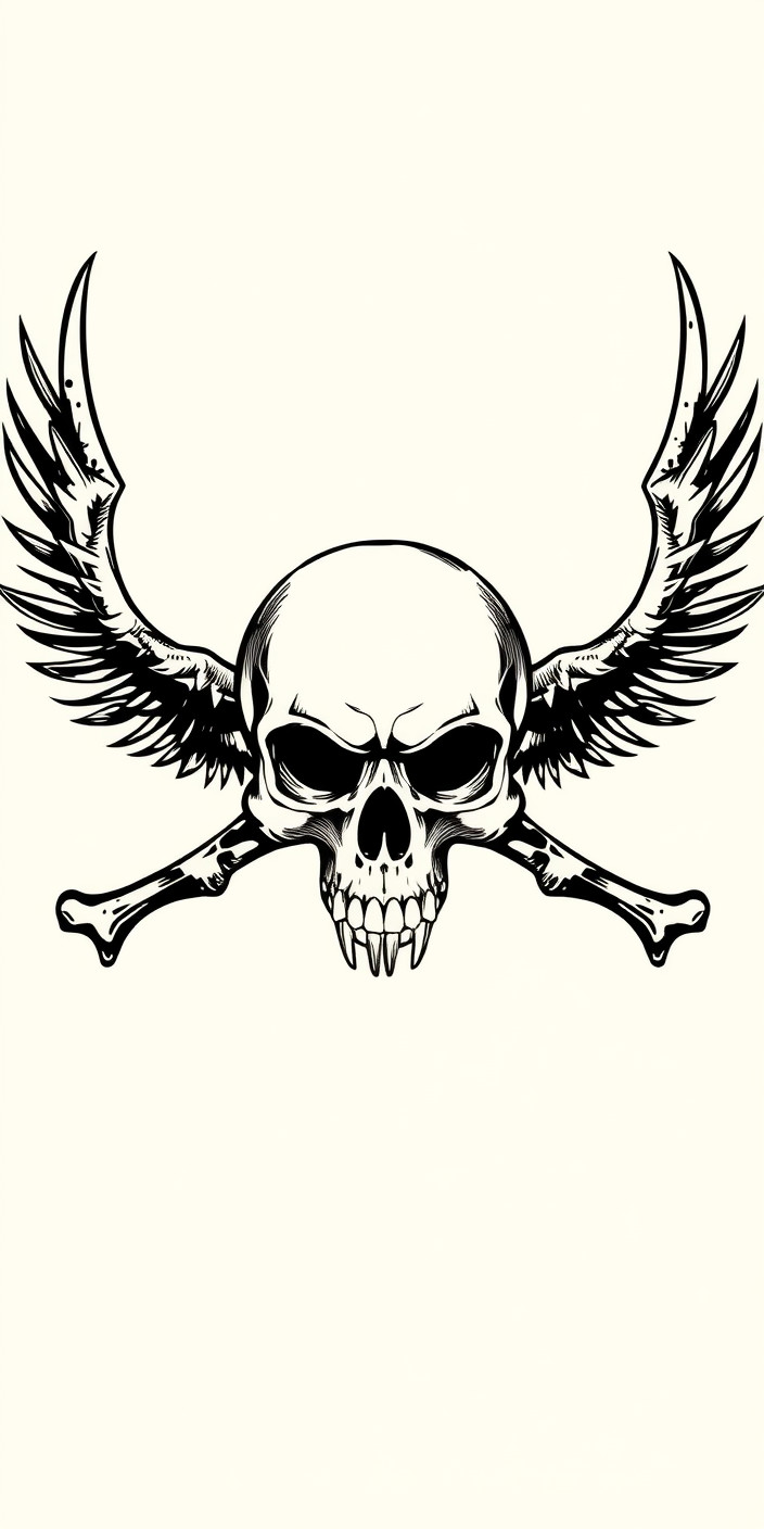 Skull 1 Phone Wallpaper