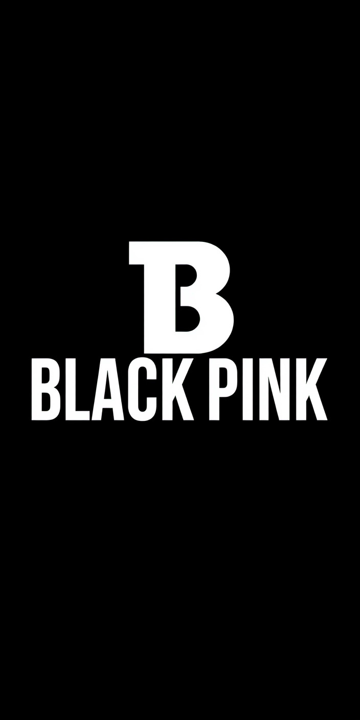 Blackpink logo 3 Phone Wallpaper