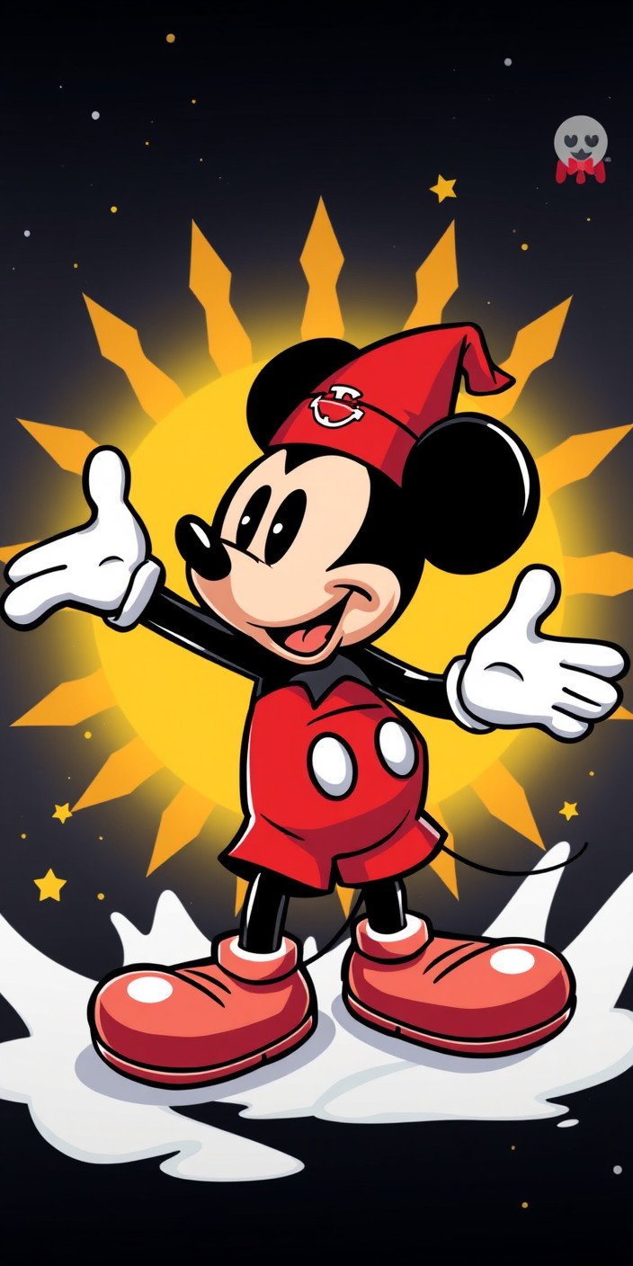 Supreme mickey mouse 11 Phone Wallpaper