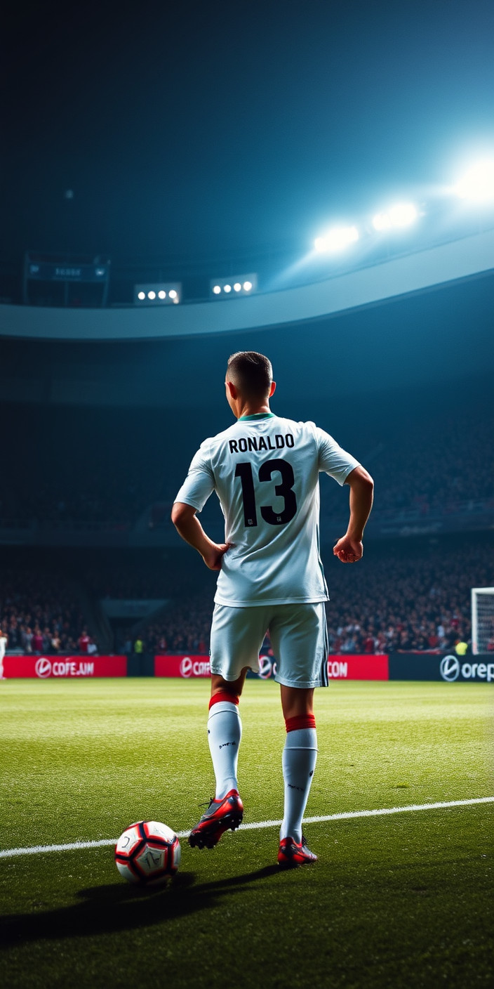 Cristiano ronaldo 8 Phone Wallpaper