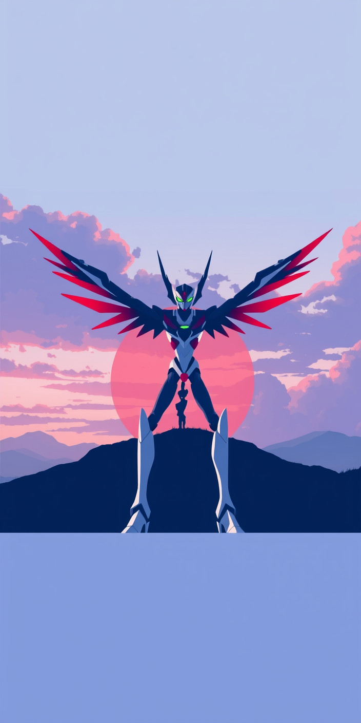 Evangelion 6 Phone Wallpaper