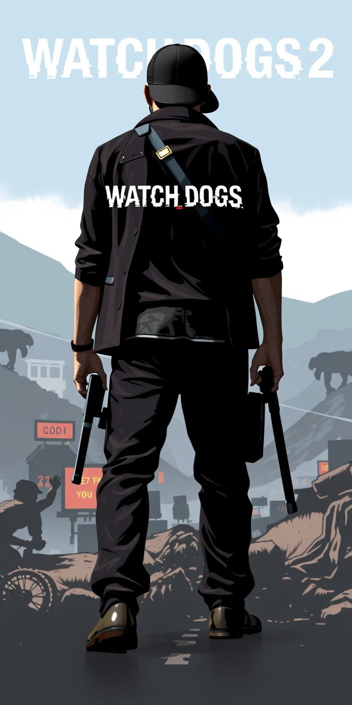 Watch dogs 2 1 Phone Wallpaper