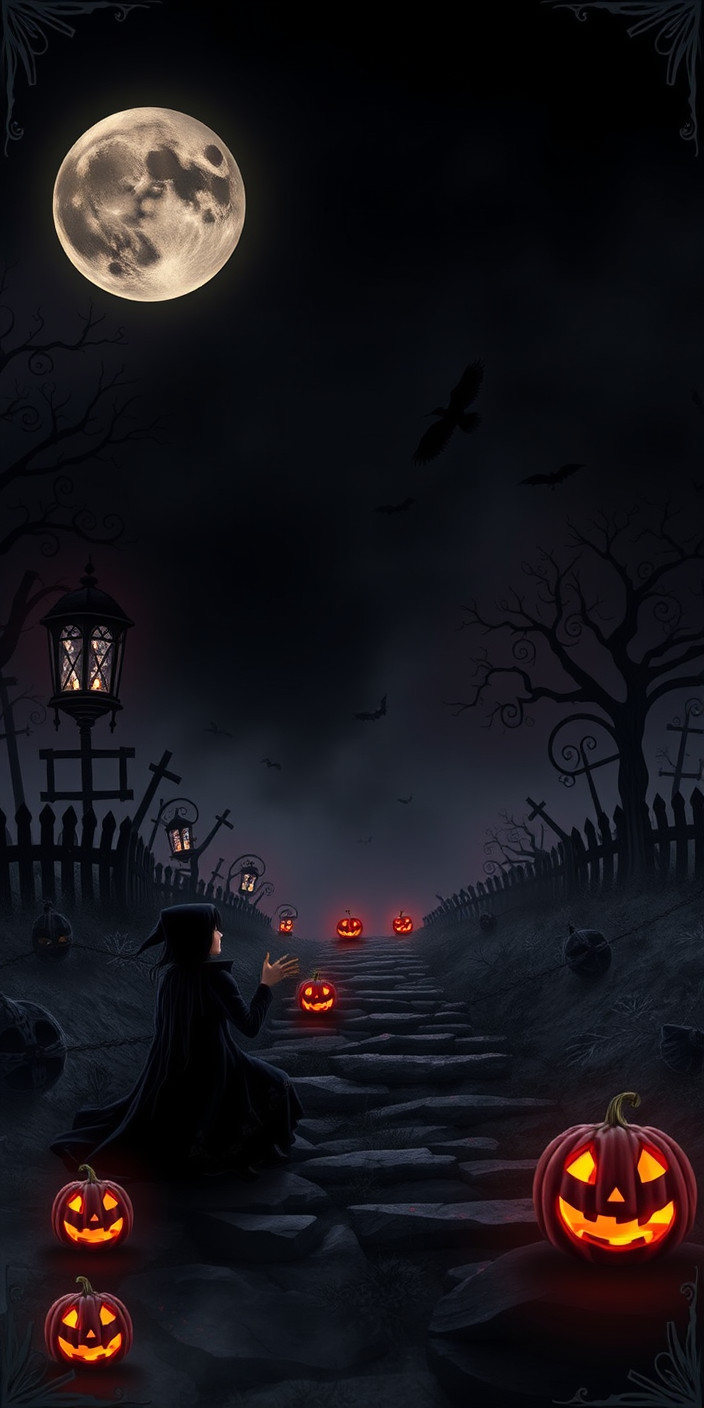 Gothic halloween 4 Phone Wallpaper