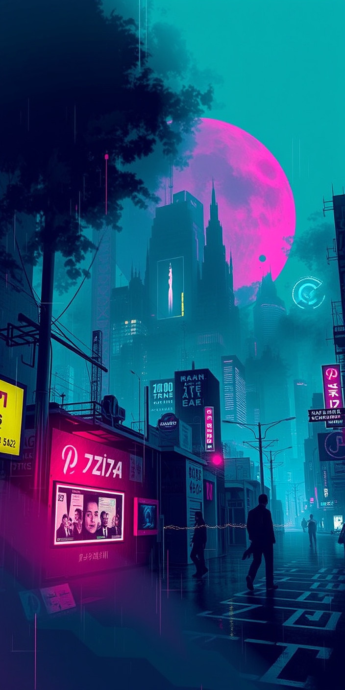 Cyberpunk 3 Phone Wallpaper
