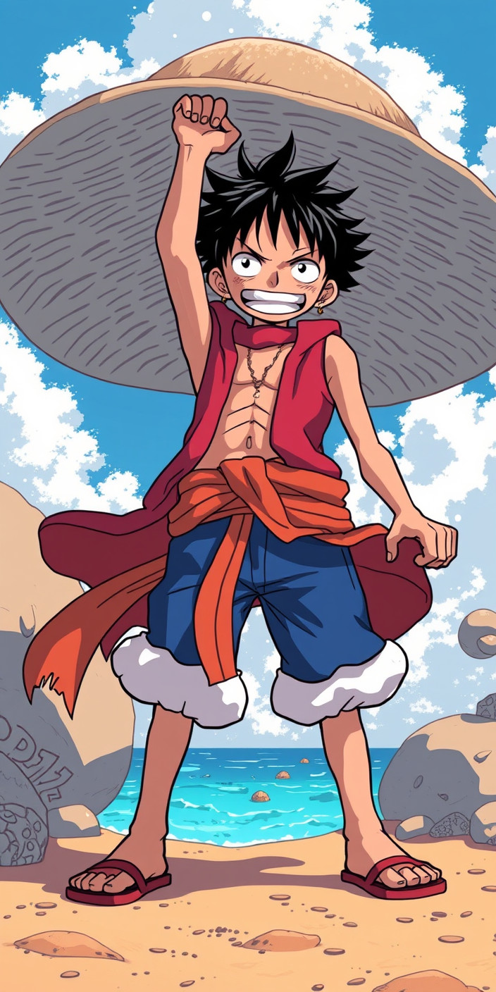 Luffy wano 2 Phone Wallpaper