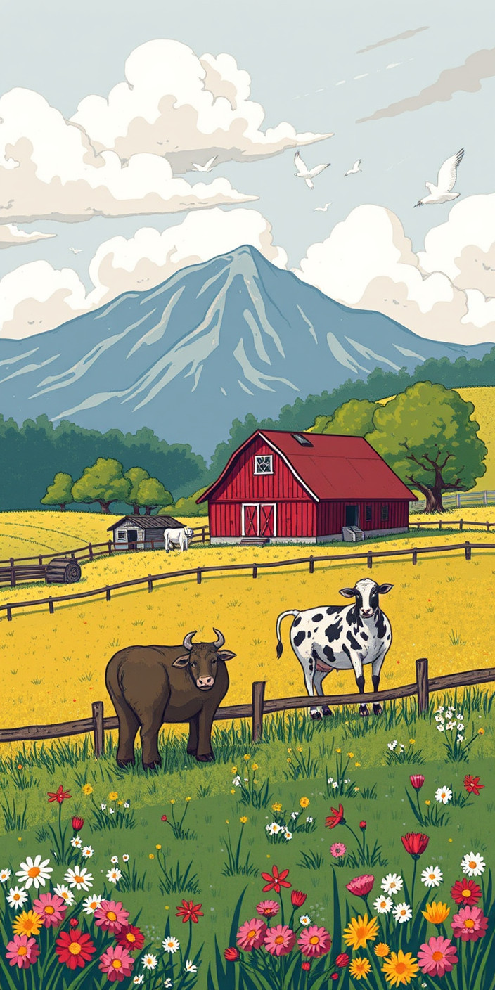 Farm  i 4 Phone Wallpaper