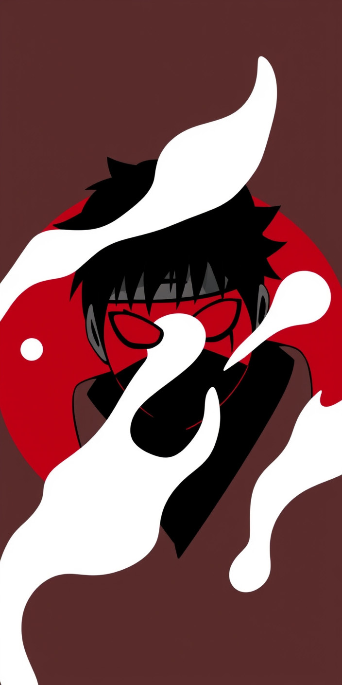 Sharingan 5 Phone Wallpaper