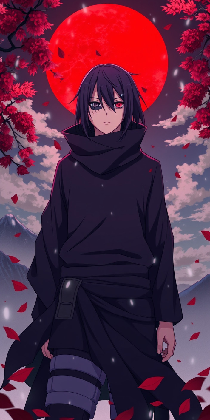 Itachi  4k 8 Phone Wallpaper