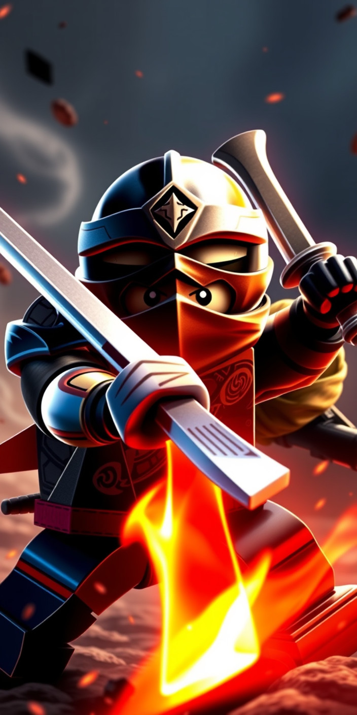 Ninjago 3 Phone Wallpaper