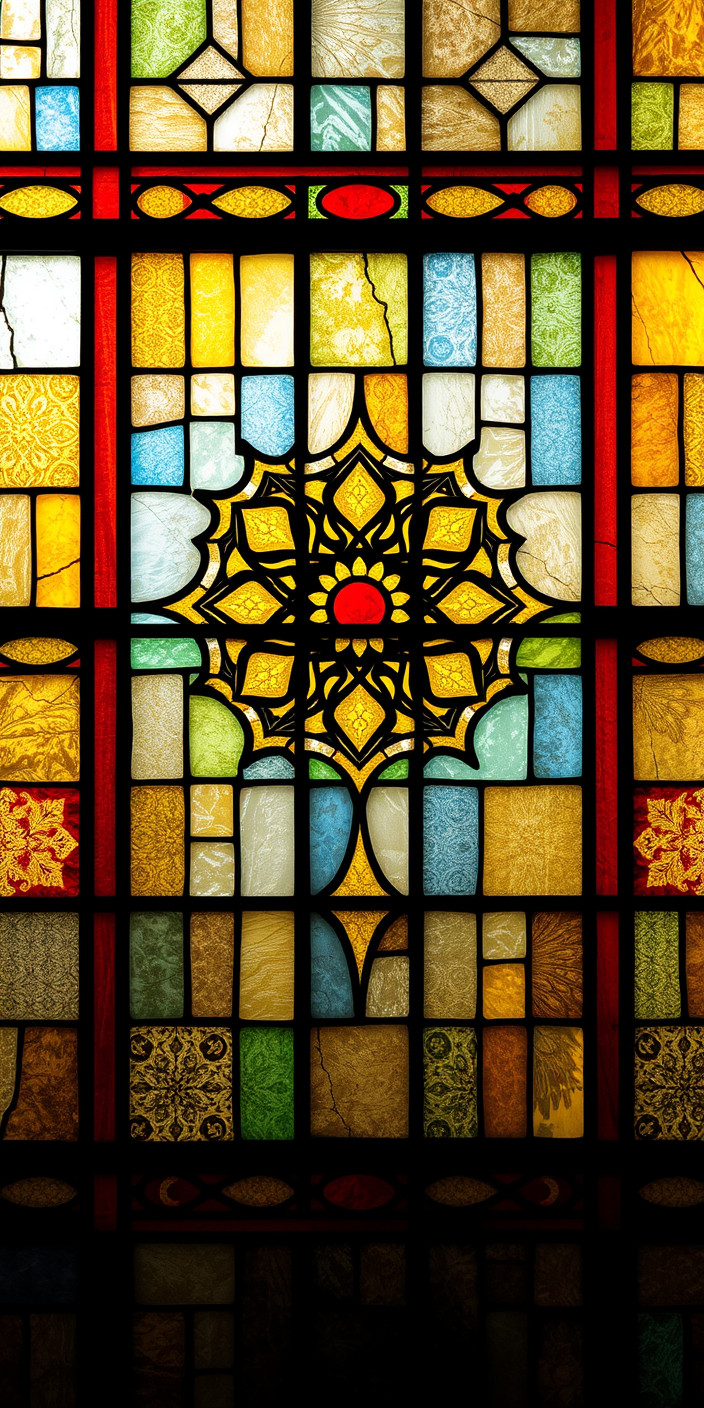 Stained glass 6 Phone Wallpaper