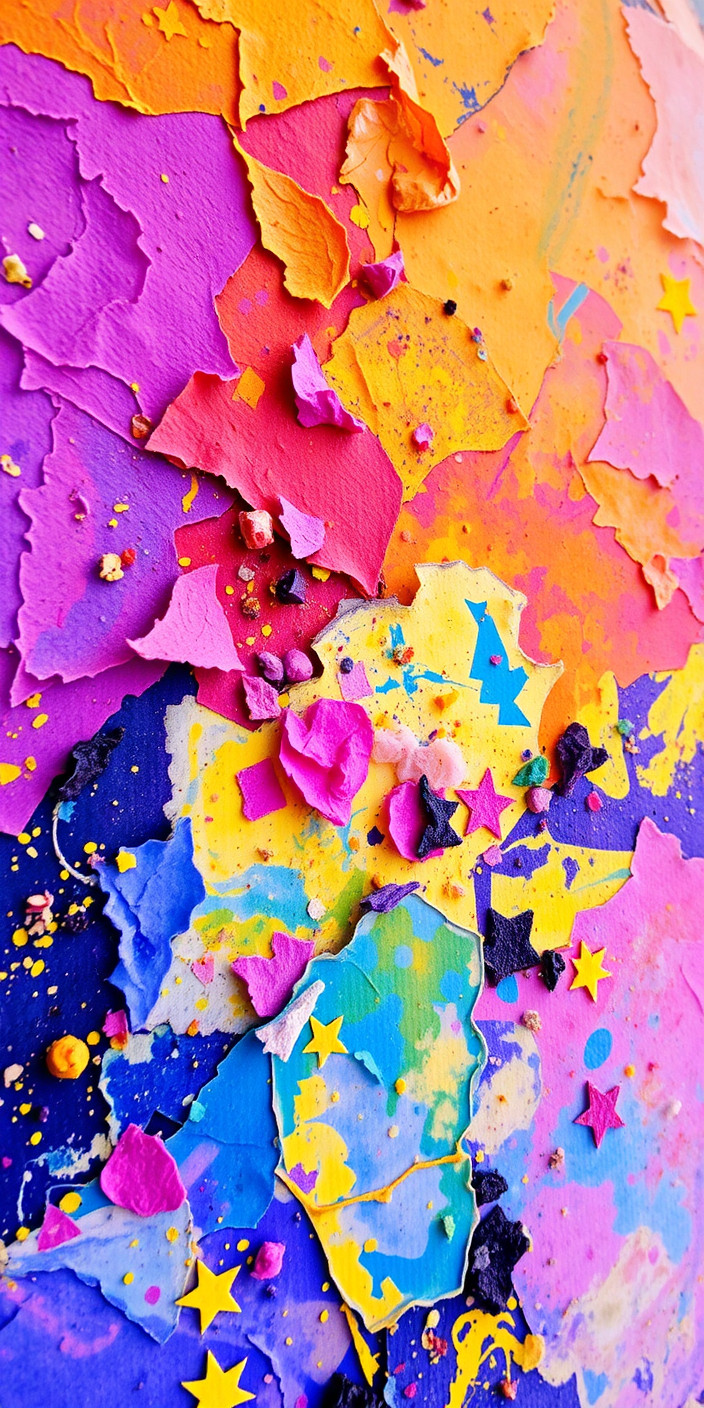 Colorful 7 Phone Wallpaper