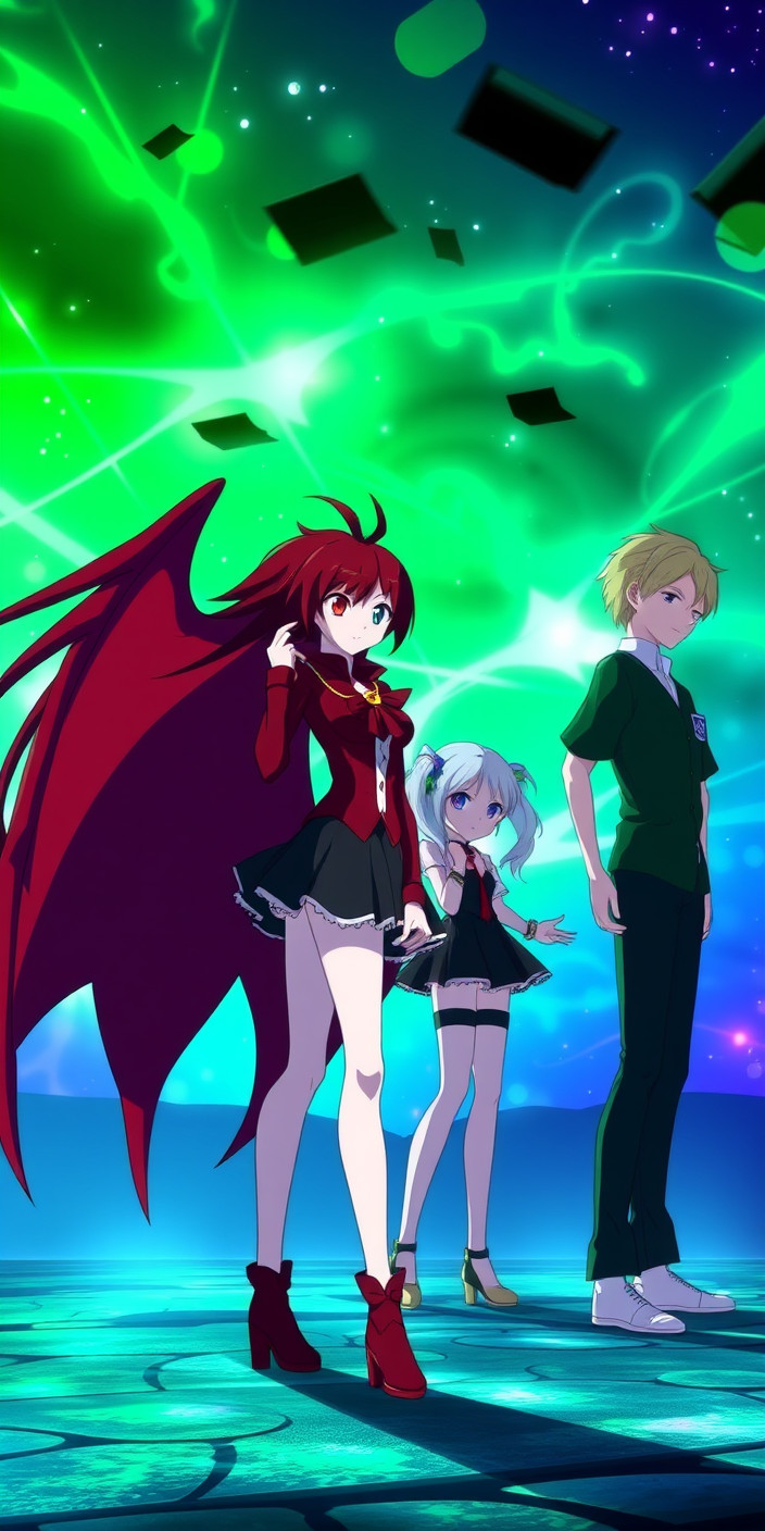 High school dxd 7 Phone Wallpaper