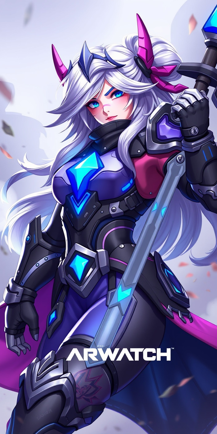 Ashe overwatch 9 Phone Wallpaper