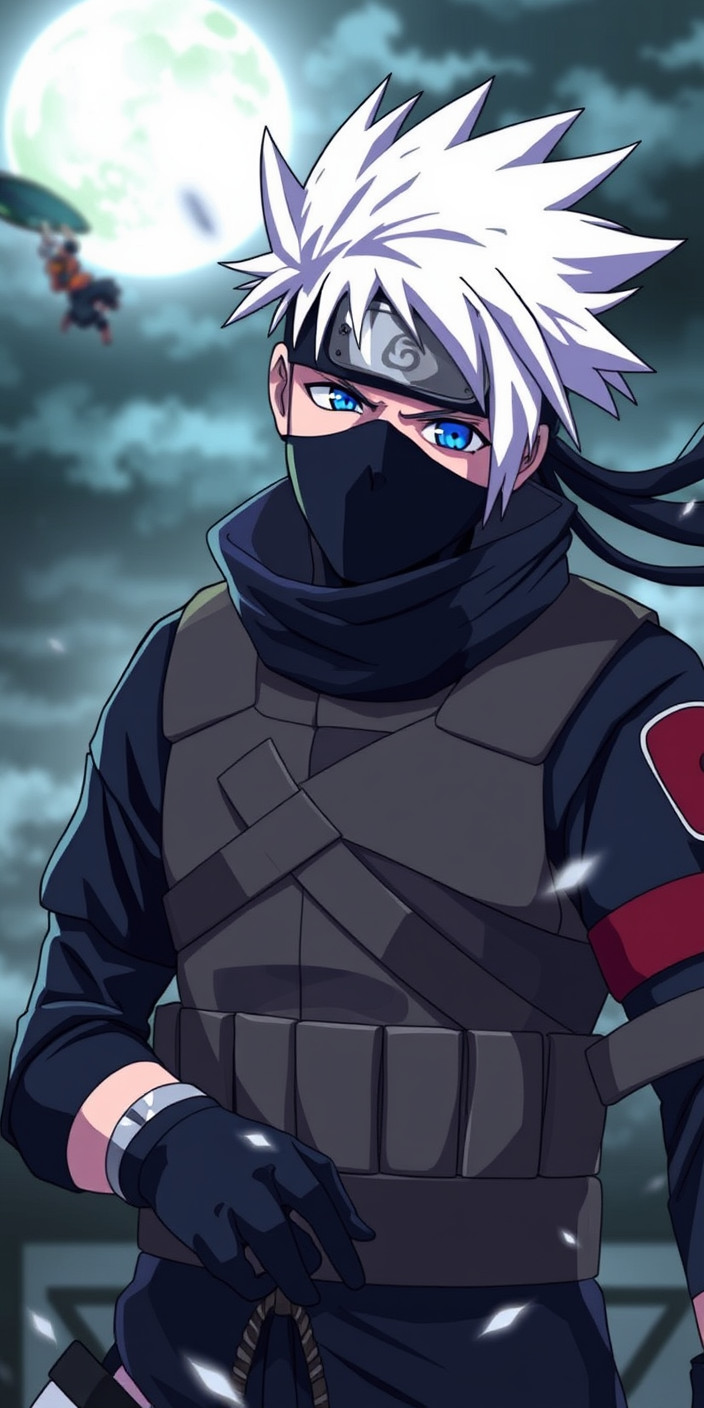 Kakashi hatake 5 Phone Wallpaper